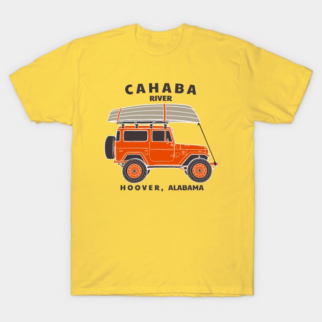 Cahaba River • Hoover T-Shirt by Alabama Lake Life